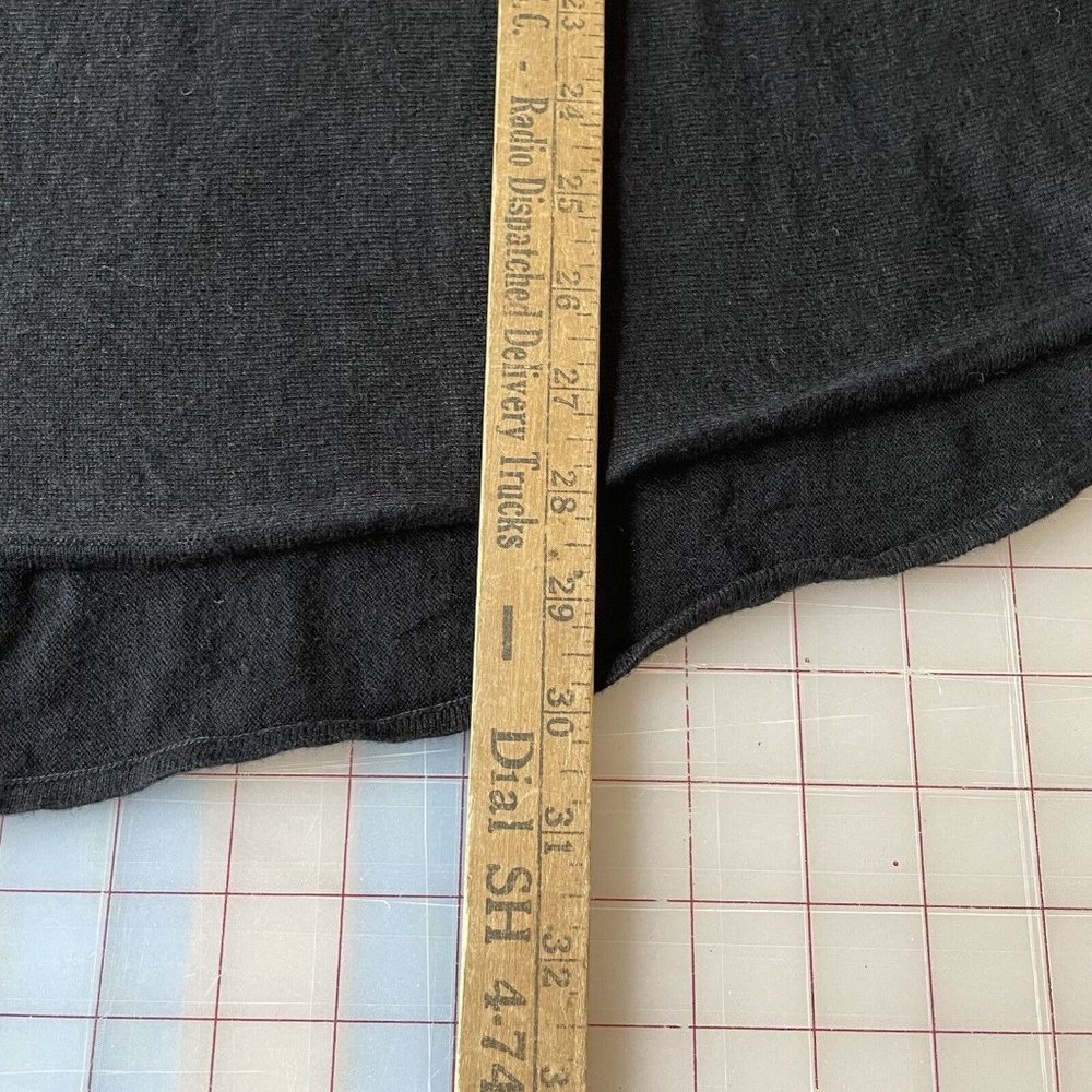 Michael Michael Kors Sweater Womens 1X Black Long Sleeve Boat Neck Shirt Top - Picture 11 of 13